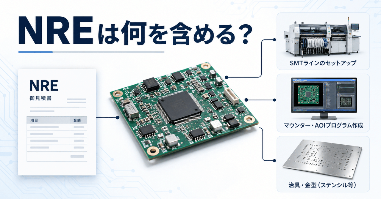 What should be included in PCBA quote NRE? Consider setup, programming, and jigs separately