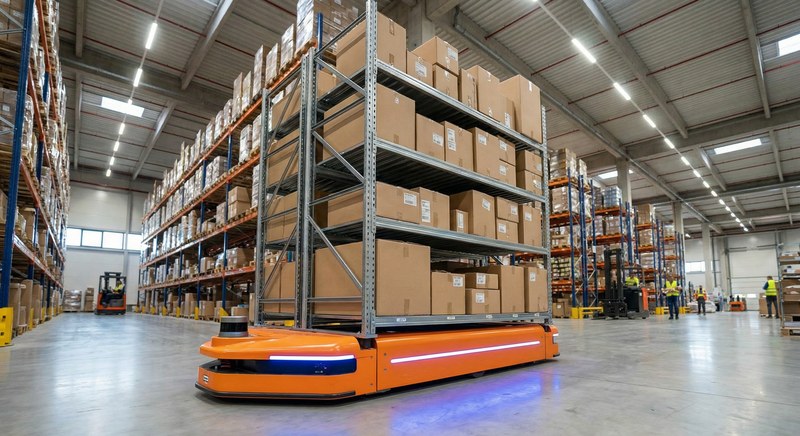 AMR仓储搬运机器人 - 自主移动激光SLAM导航 YHTECH意恒智能